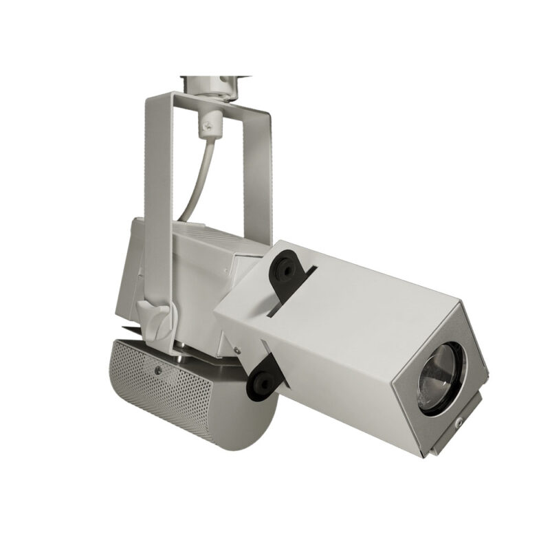 Mutan Mini Découpe LED MUTAN Blanc avec Nez Tournant - 4000°K - 15W - Zoom 18 ...