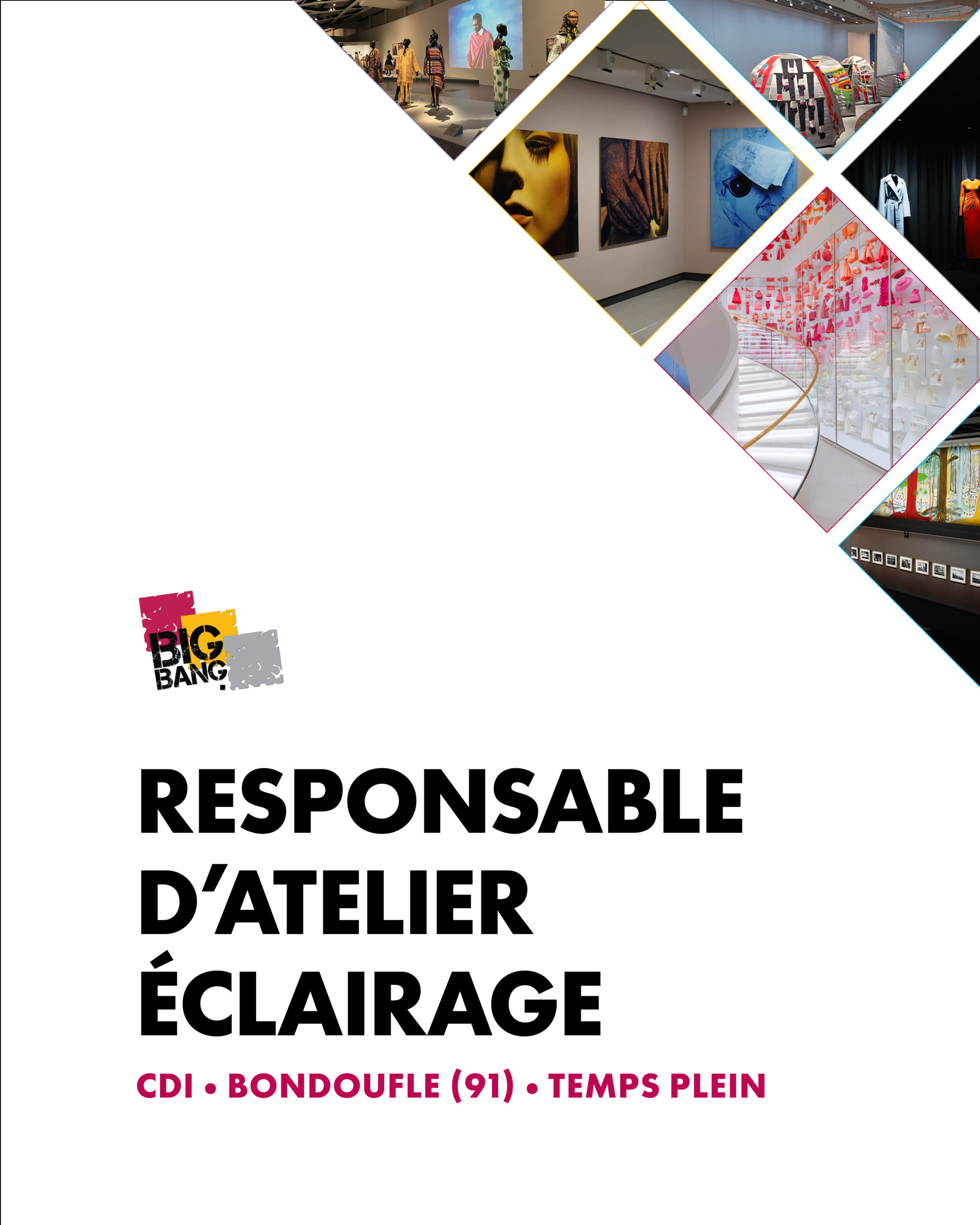Post Responsable d'atelier éclairage